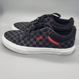 VANS Seldan Low Top Checkerboard Sneakers